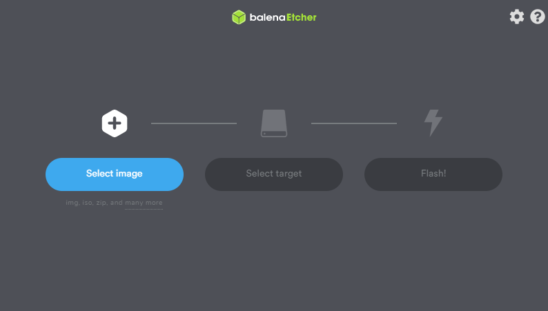 balena Etcher Software