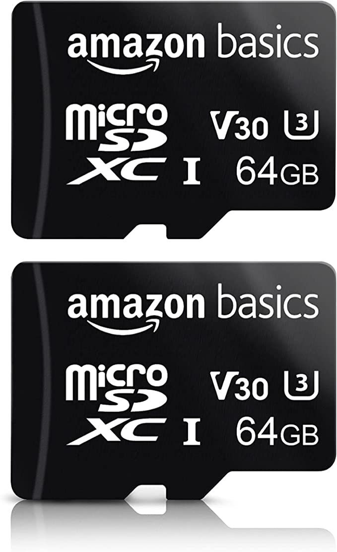 Amazon Basics 64GB microSD Card
