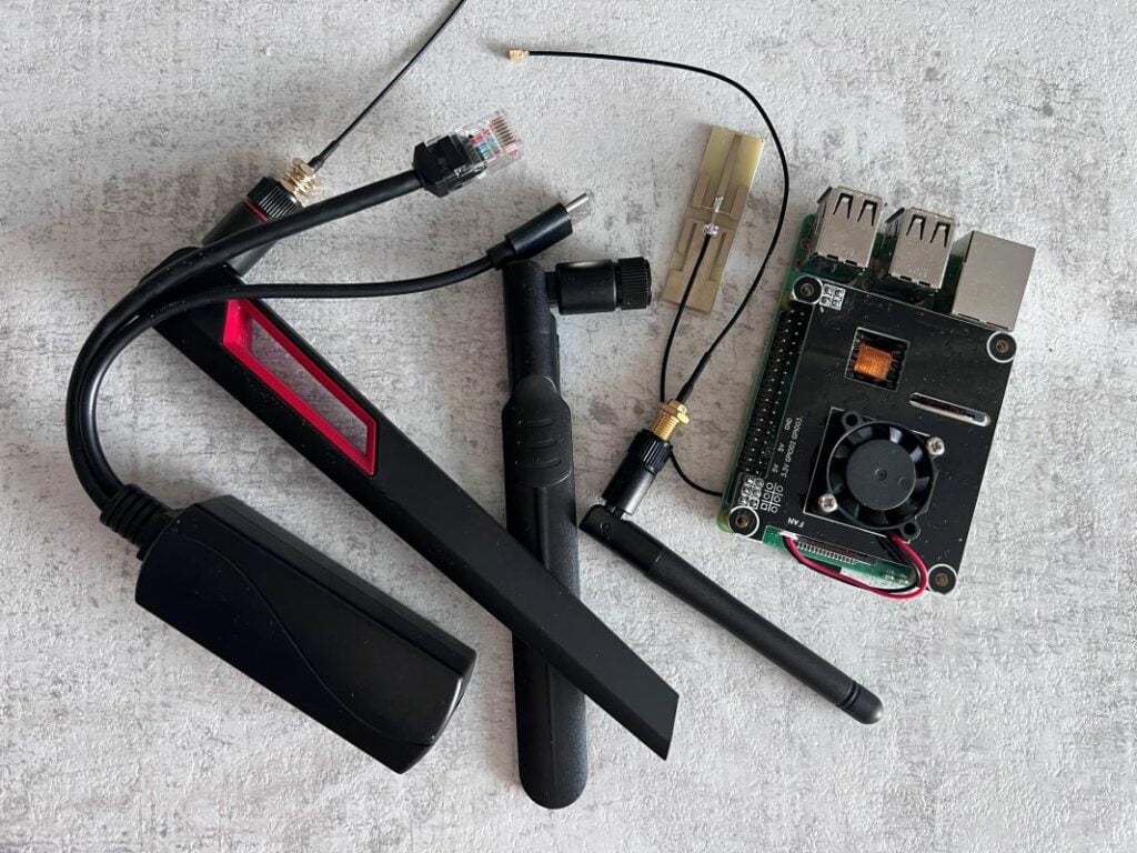 WiFi Antennas, PoE Splitters and Raspberry Pi PoE Hats