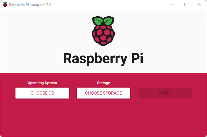 Raspberry Pi OS Imager