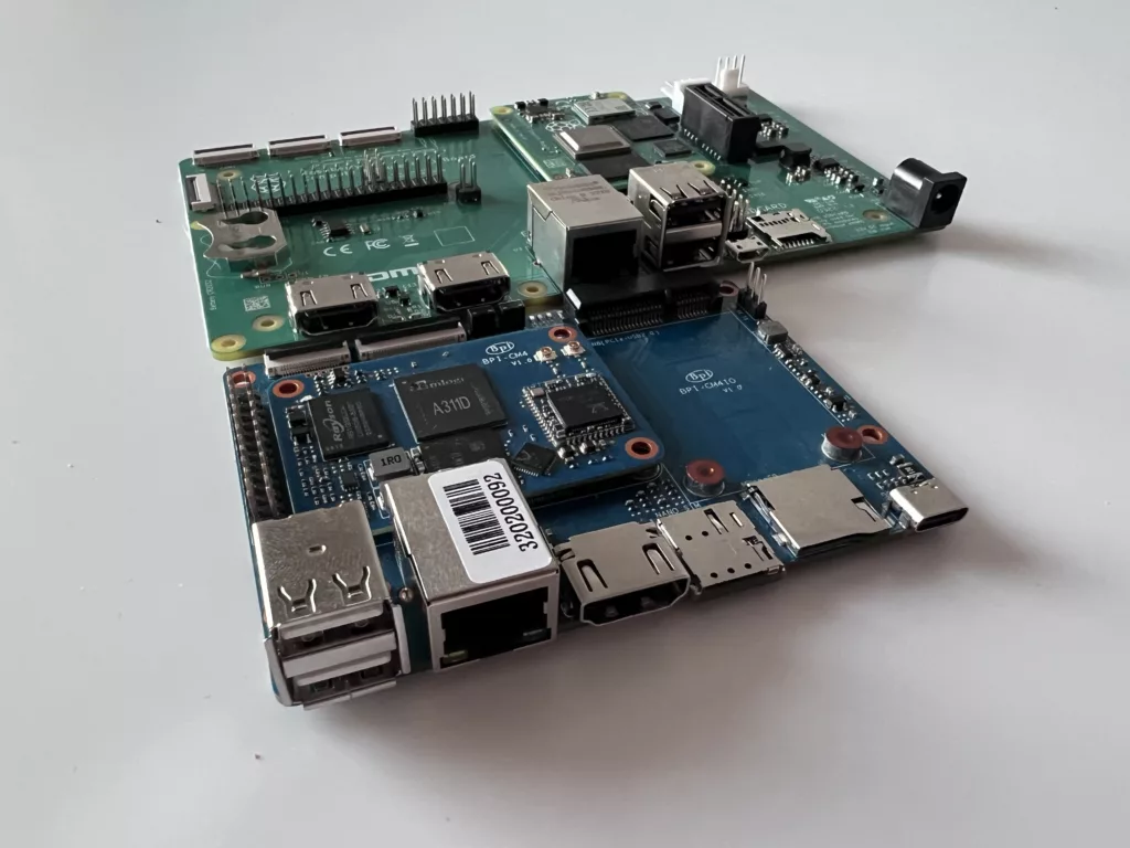 Banana Pi CM4 Review - Side by side with the Raspberry Pi CM4 IO Board