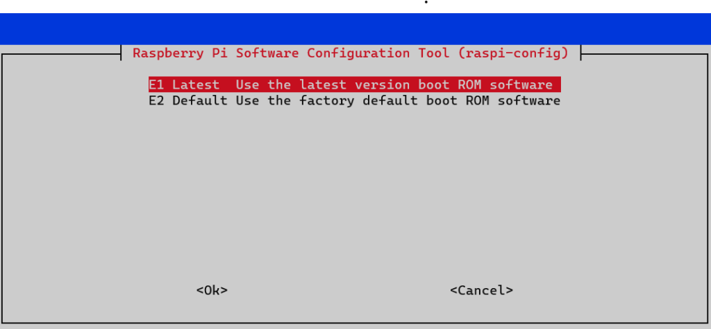 Update Raspberry Pi Bootloader