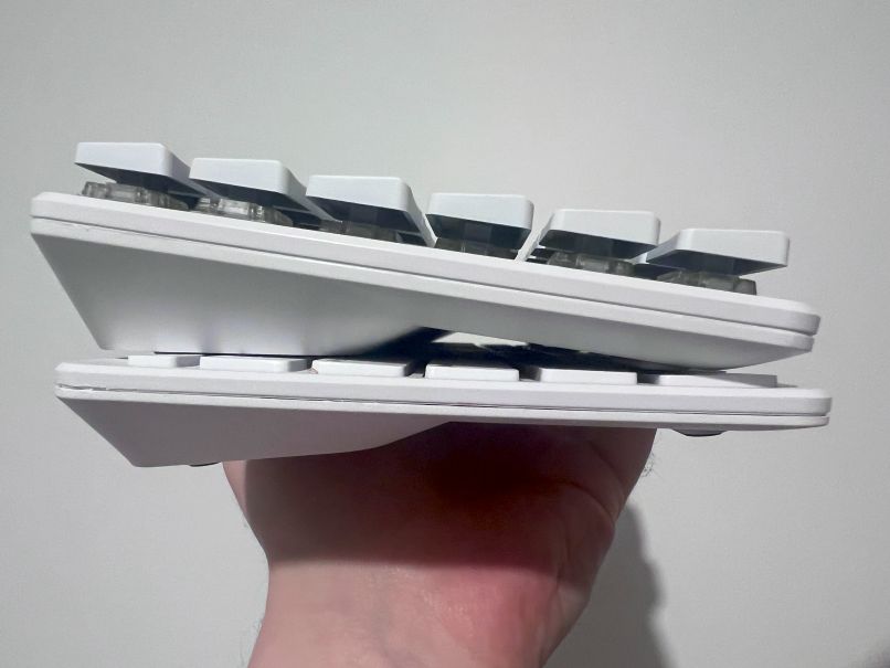 NVMe, 16GB RAM, Mechanical Keys 19 Raspberry Pi 500+ Review - Height difference