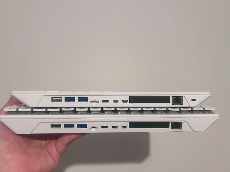 NVMe, 16GB RAM, Mechanical Keys 27 pi 500 plus review ports io