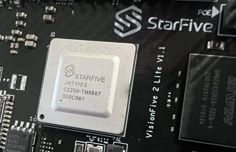 Every Single Board Computer I Tested in 2025 18 StarFive VisionFive 2 Lite - JH7110S SoC Close Up