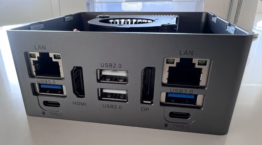 Orange Pi 6 View of IO/Ports